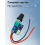 2PCS DC12V 4 ακίδων PWM πλακέτα ελέγχου ταχύτητας ανεμιστήρα με διακόπτη κουμπιού 2