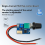 2PCS DC12V 4 ακίδων PWM πλακέτα ελέγχου ταχύτητας ανεμιστήρα με διακόπτη κουμπιού 4