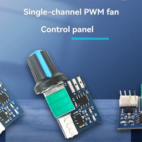1Pcs Computer Case Fan Speed Controller PWM Speed Controller 2