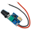 2PCS DC12V 4 ακίδων PWM πλακέτα ελέγχου ταχύτητας ανεμιστήρα με διακόπτη κουμπιού 6