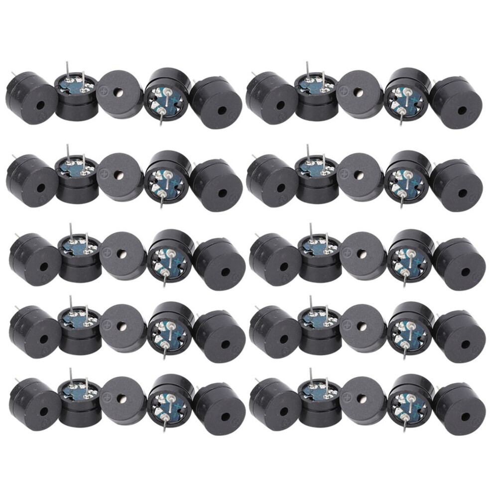 50 Pcs Passive Buzzer Electromagnetic Type 16ohm