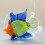 Assorted Glass Fish Bubble Hanging Accent Set of-Bubble fish A 7