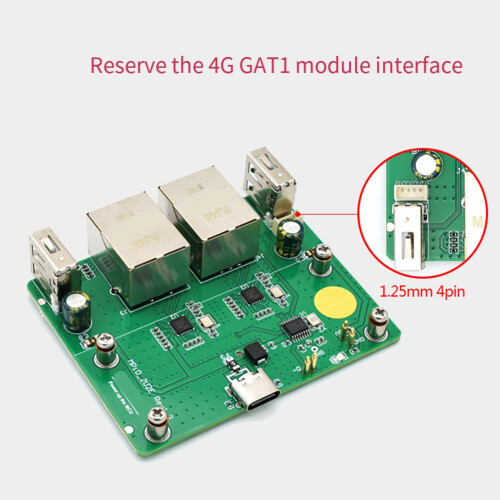 1 stk./parti til Zero 2W Dual Network Port Expansion Board B 1