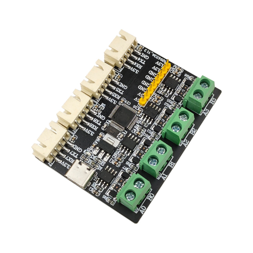 USB til 4-vejs RS485 + 4-vejs TTL / UART konvertermodul 2