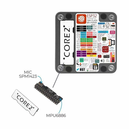 For Core2 ESP32 IoT-utviklingssett ESP32-basert 1