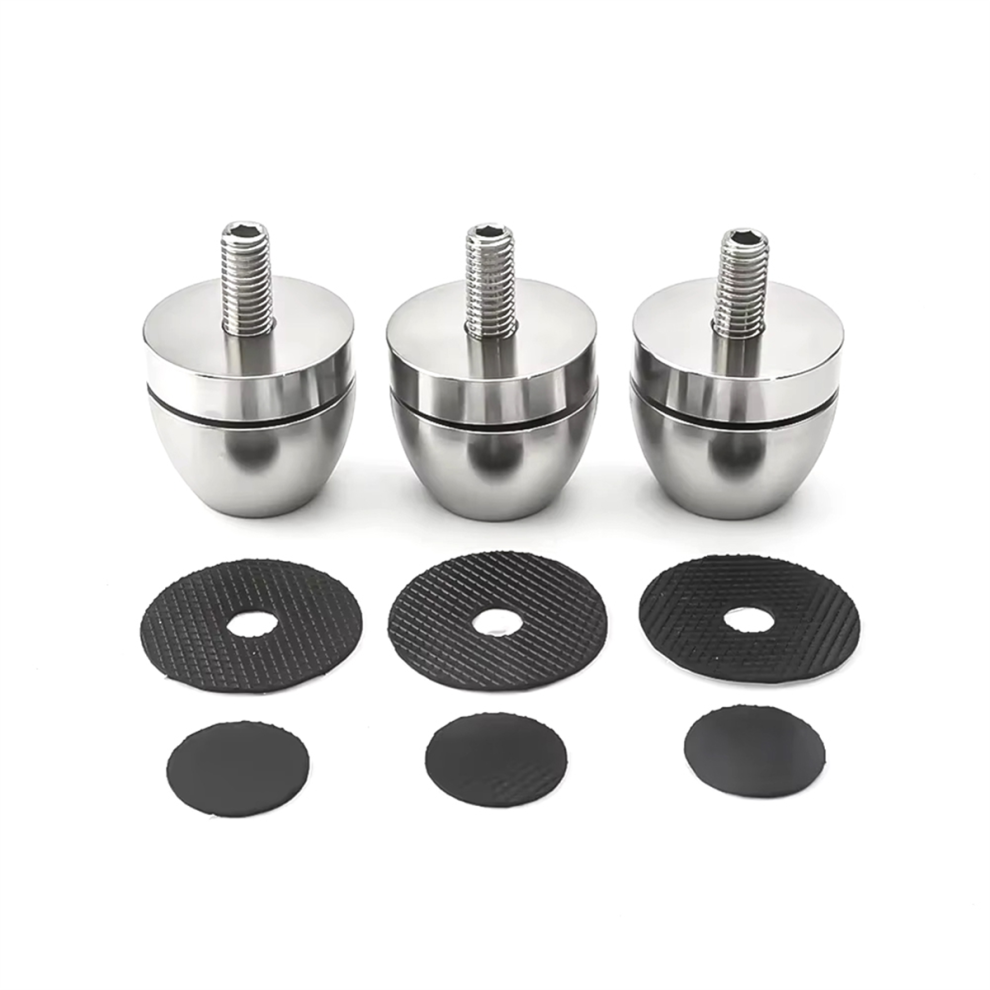 Audio Amplifier Dampers, Stainless Steel Isolation Spikes Stand 4711175547943