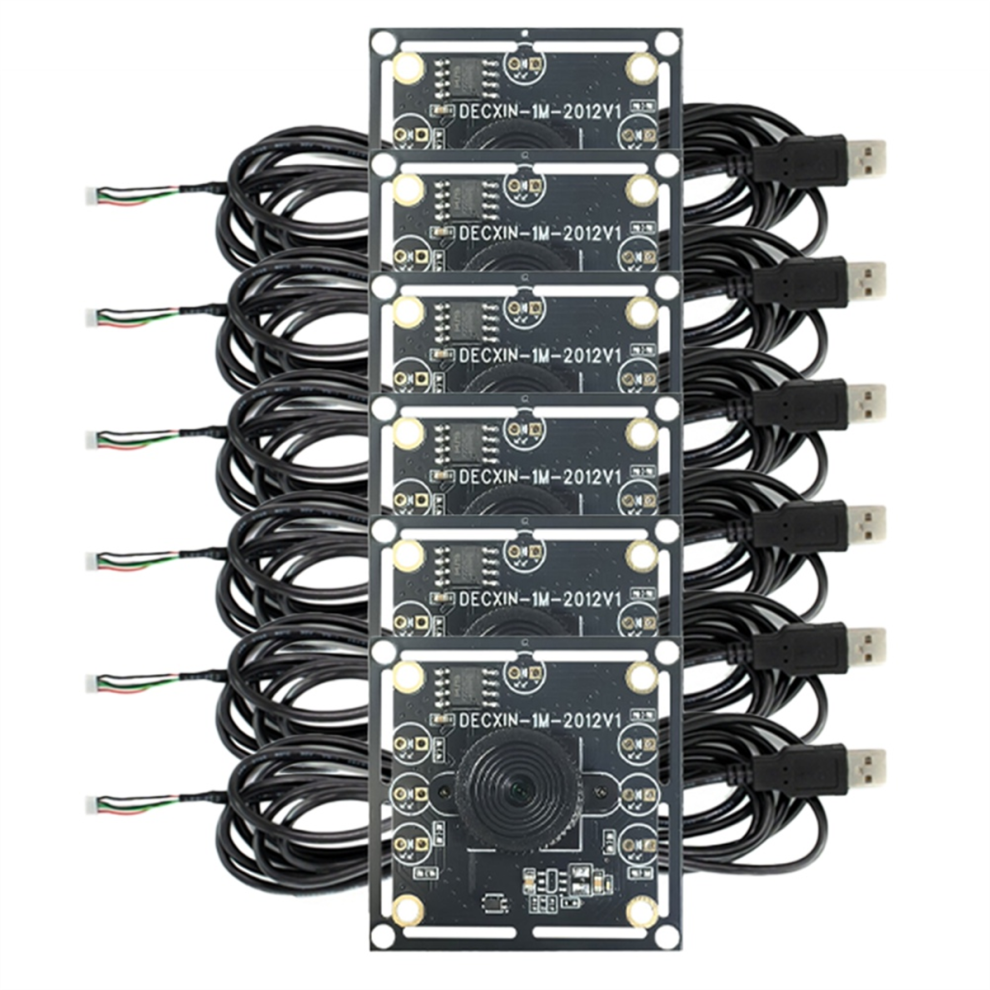 New 6Pcs 100 Degree Camera Module 1Mp Ov9732 1280X720 Usb For Winxp/7 4711175546182