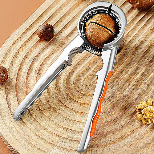 Handheld Chestnut Opener Nut Cracker Tool, Multi-Purpose Kitchen Utensil for Walnuts, Pecans, Almonds, Durable Design 1