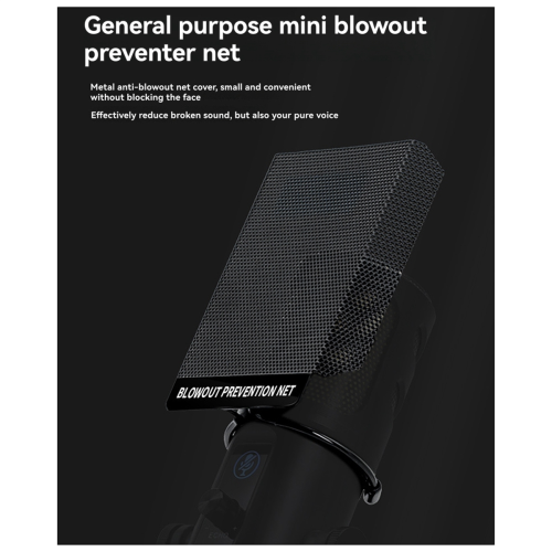 Professional Metal Microphone Filter Shield Blowout Preventer 2