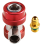 R134A Auto Airconditioner Fluoride Converter Snelkoppeling Rood 2