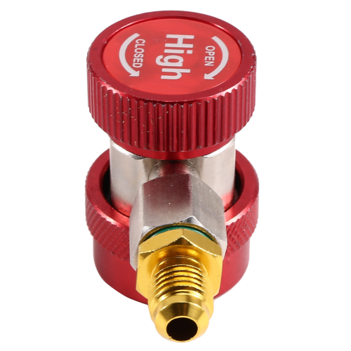 R134A Auto Airconditioner Fluoride Converter Snelkoppeling Rood 2