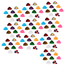 Colorful Guitar Pick for Acoustic Electric Guitar Ukulele Bass,C