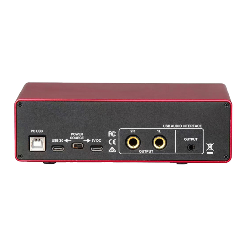 Επαγγελματική κάρτα ήχου MB22 USB Audio Interface Phantom Power Supply 1