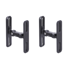 1 pereche suport de perete universal GU15II pentru difuzor audio din oțel inoxidabil 304
