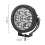 Φως εργασίας LED μοτοσικλέτας 12-60V με προβολέα ομίχλης, λάμπα οδήγησης 2