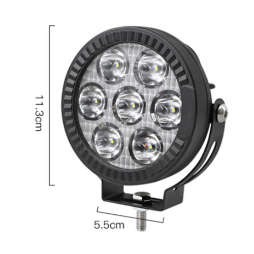 Φως εργασίας LED μοτοσικλέτας 12-60V με προβολέα ομίχλης, λάμπα οδήγησης 1