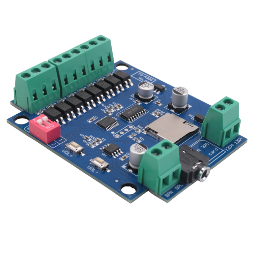 Modul player vocal MP3 DC 12V cu amplificator de putere, prompter de alarmă 1