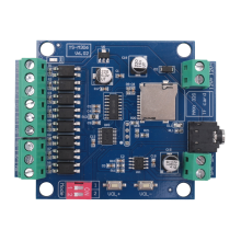 Modul player vocal MP3 DC 12V cu amplificator de putere, prompter de alarmă