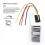 Universell 8V-40V til 12V spenningsregulator 6A DC-strømomformer 4