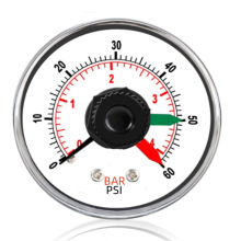 ECX2712B1 Manometr filtra basenowego 0,6 MPA 6 barów Manometr 1/4 cala NPT