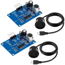 Sensor de distância ultrassônico de 2 peças