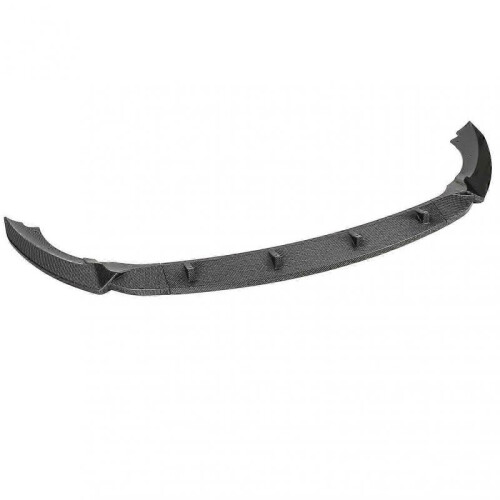 3 Sections Front Bumper Lip Diffuser Sturdy Front Bumper Lip Spoiler Replacement for Benz A?Class W176 Standard Pre?facelift Carbon Fiber Style 1