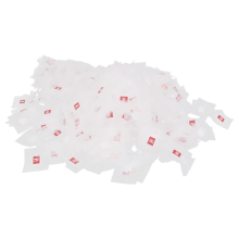 De nieuwe 500 stuks 5,8 x 7 cm piramide theezakjesfilter nylon theezakjes