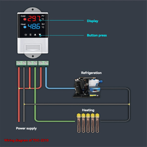 DTC2210 Wireless WiFi Temperature Controller Aquarium Thermostat 1