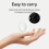 Mini Smart N Tag Wireless Luggage Tracker funziona con per bianco 4