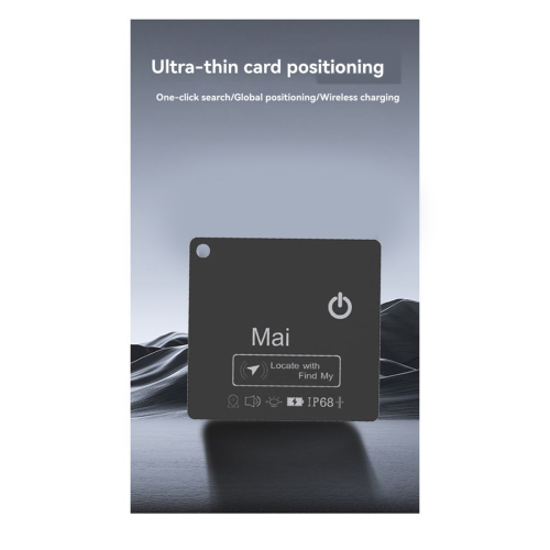 Mini Wallet Tracker Card Wireless Charging Tracking Gps Locator 1