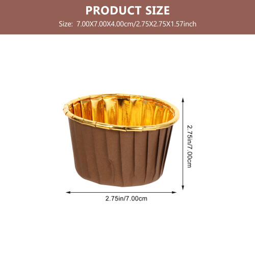 200pcs Paper Cake Cups Muffin Baking Liners 1