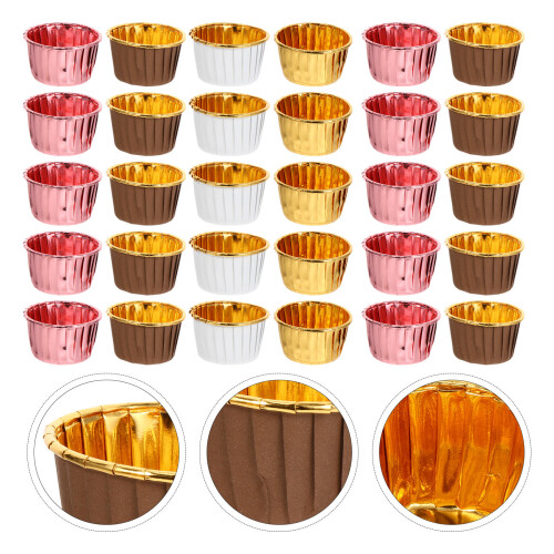 200pcs Paper Cake Cups Muffin Baking Liners 2