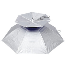 Double-Layer Foldable Fishing Umbrella Cap Accessory