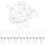 20pcs Blind Tilt Wand Tip Repair Replacement 9