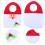 2pcs Christmas Hanging Door Ring Santa Gift Bag 11