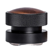 Kaffestamper i rustfrit stål, justerbar dybde, kalibreret 53 mm