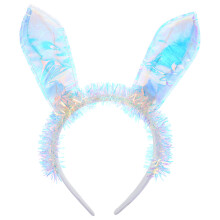 4pcs Fabric Bunny Ears Headband Rabbit Ear Costume Accessory