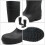 1pair Men's Rain Boots Waterproof 8