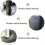 1pair Men's Rain Boots Waterproof 6