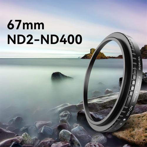 67mm ND2-ND400 Filter Universal Phone Clip 1