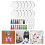 40sets Sublimation Blanks Keychains Crafts 6