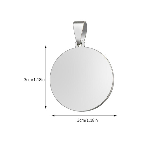 6pcs Blank Metal Stamping Tags DIY Pet ID Tags 1