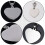 6pcs Blank Metal Stamping Tags DIY Pet ID Tags 11