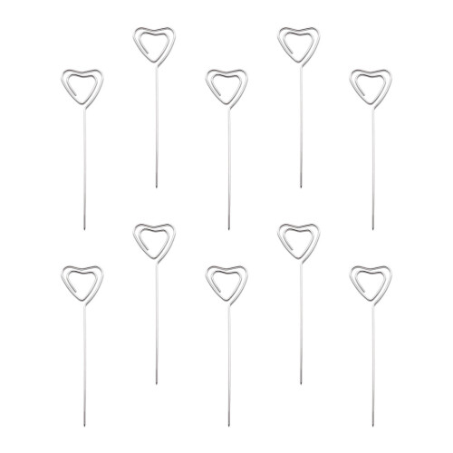 10pcs Stainless Steel Cocktail Picks Fruit Picks 2