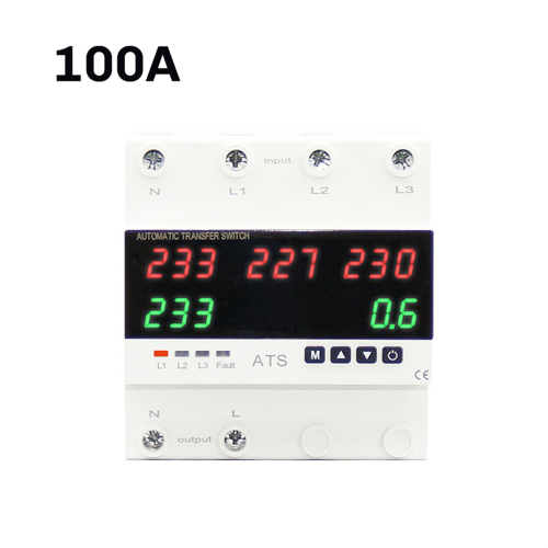 Over Under Voltage Protector Power over Current Limiter 100A 1