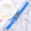 LED Multi-Function Pedometer Sports Watch Blue 6