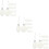 108pcs Clear Flat Christmas Ball Ornaments Tree Baubles 11