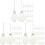 108pcs Clear Flat Christmas Ball Ornaments Tree Baubles 4
