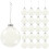 108pcs Clear Flat Christmas Ball Ornaments Tree Baubles 1