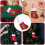 8pcs Stocking Silverware Holders Mini Xmas Socks Tableware 11